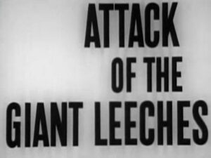 Attack Of The Giant Leeches