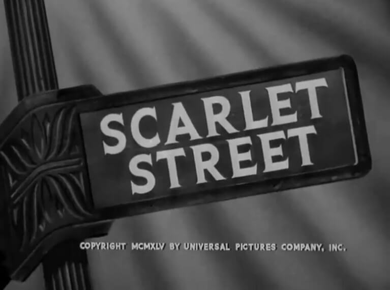 Scarlet street