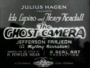 The Ghost Camera