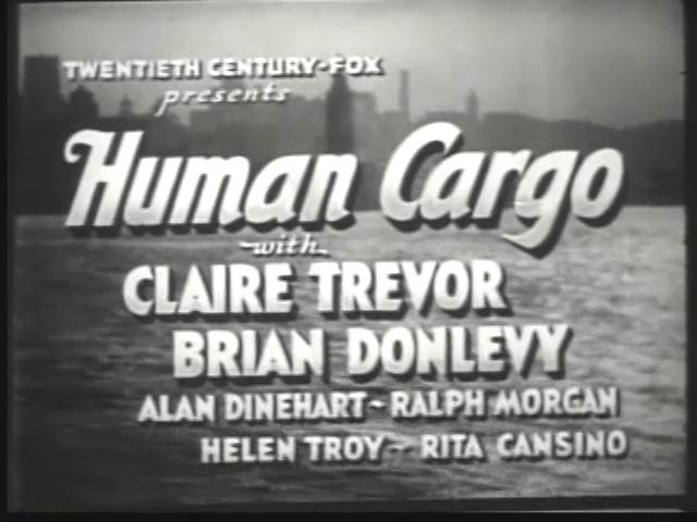 Human cargo