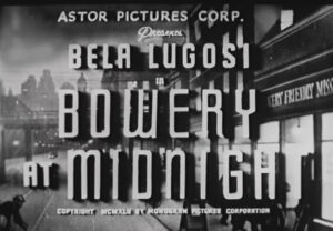 Bowery at Midnight