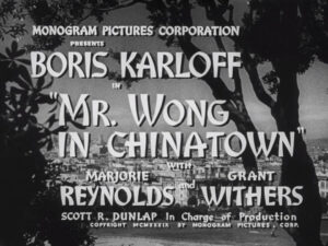 Mr. Wong In Chinatown