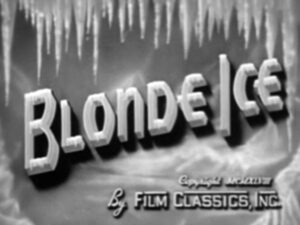 Blonde Ice
