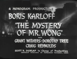 The Mystery of Mr. Wong
