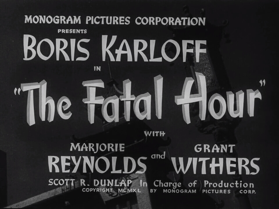The fatal hour