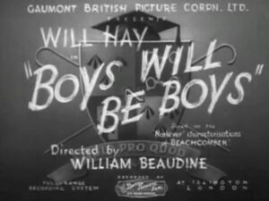 Boys Will Be Boys