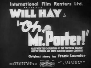 Oh, Mr. Porter!
